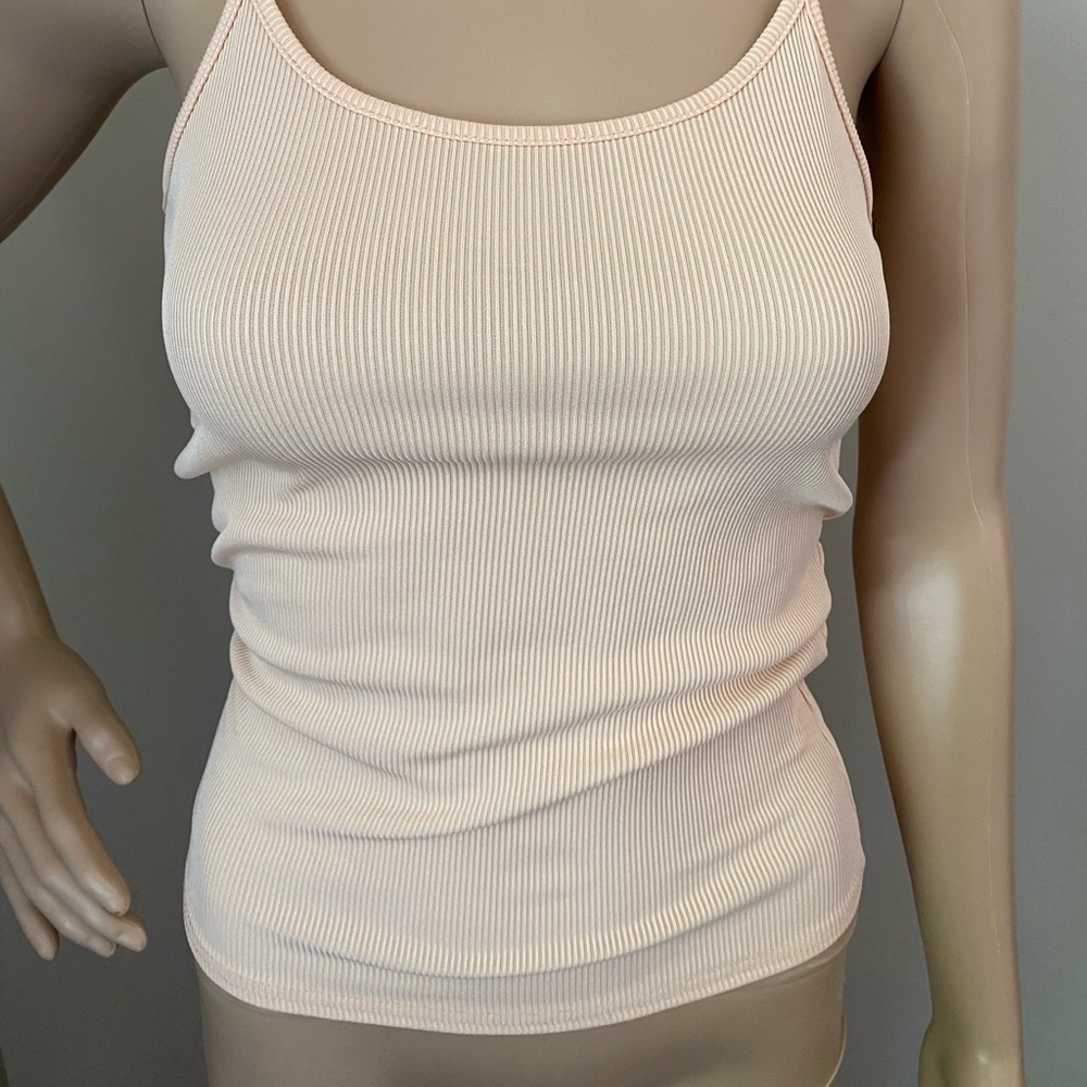 Nude Ribbed Cami - Picture 2 of 10